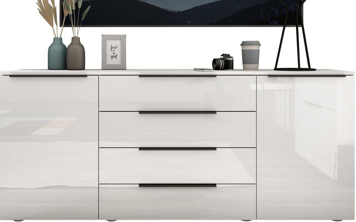 borchardt Möbel Sideboard Tom, Breite 166 cm Bild 1