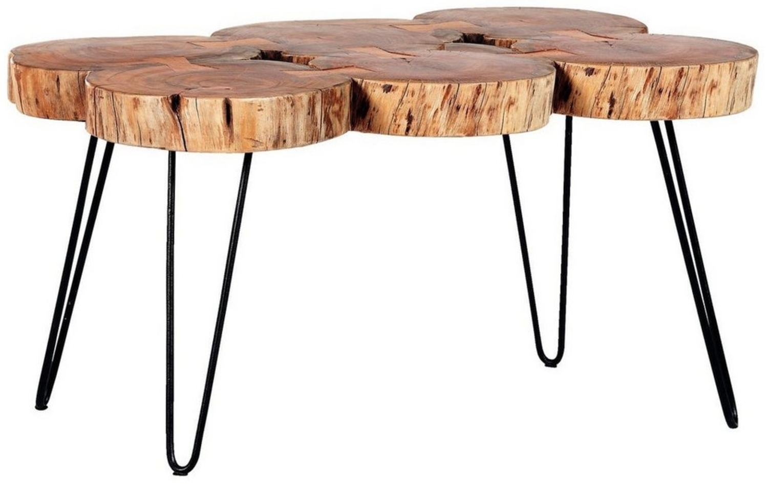 WOLF MÖBEL Wohnzimmertisch BOMBAY Couchtisch 6 Blocks 100x60 (100x60x45), BOMBAY Couchtisch 6 Blocks 100x60 Bild 1