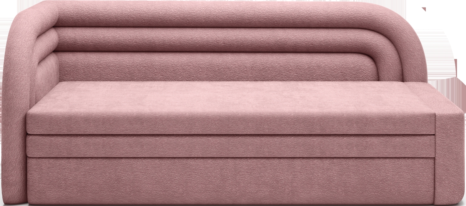 ELTAP 'Fabillo' Sofa, Links, 80 x 86 x 223 cm, Rosa Bild 1