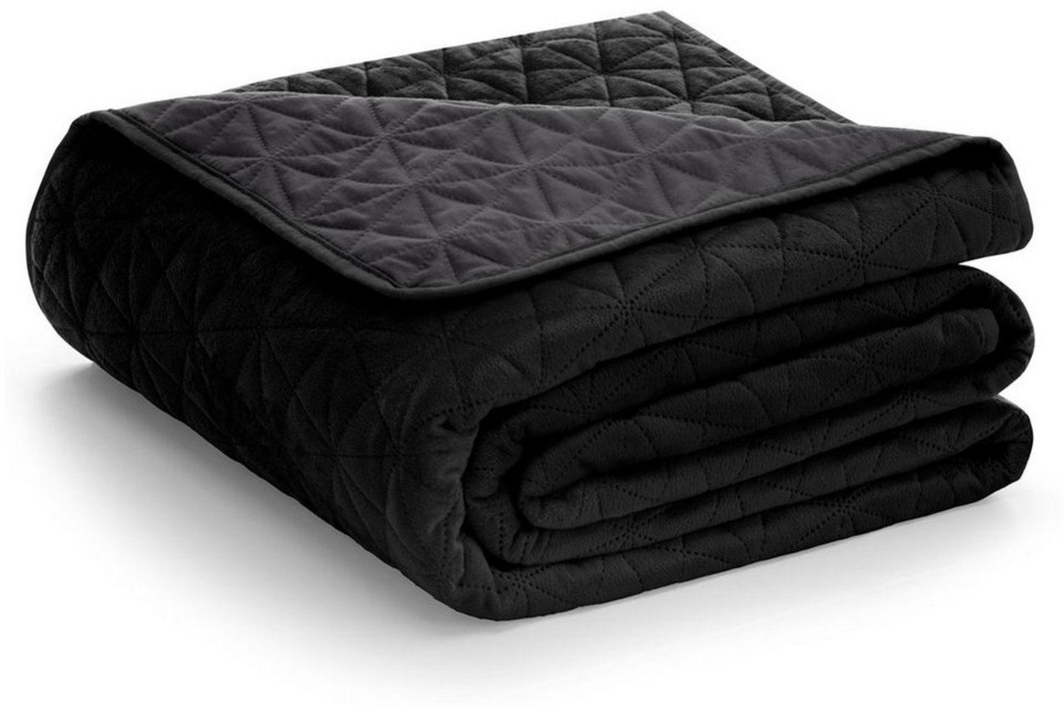 AmeliaHome Tagesdecke Tagesdecke Bettüberwurf mit Wendedesign Allzweckdecke Wohndecke Samt, ohne Kissen, Sofadecke, Couchdecke Bild 1