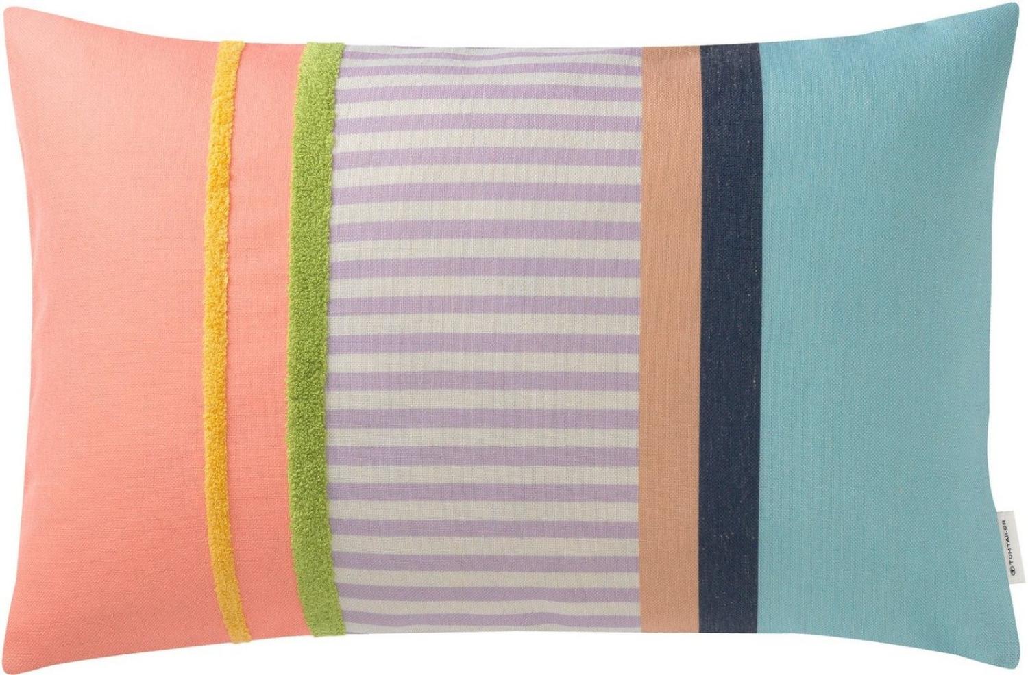 Tom Tailor Zierkissenhülle Funny Stripe multicolor 40x60cm Bild 1