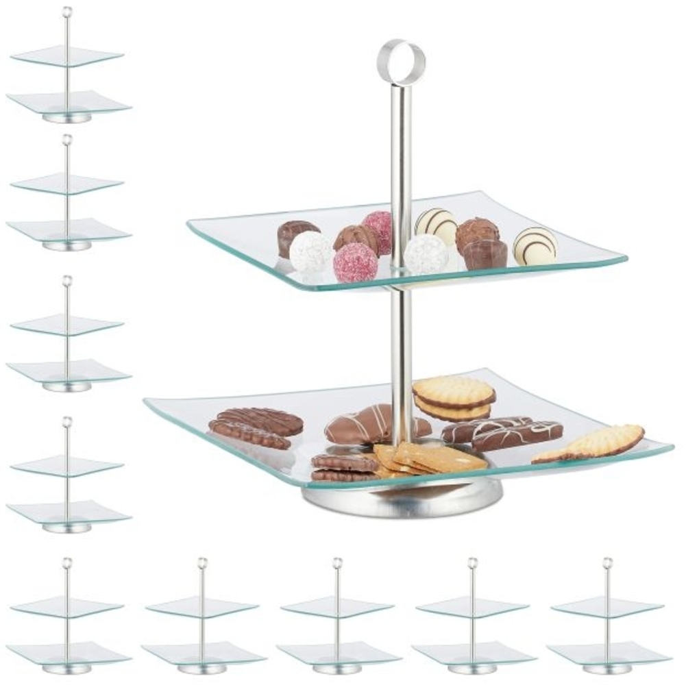 10 x Etagere 2-stufig Bild 1