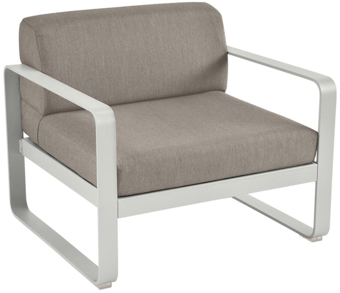 Bellevie Lounge-Sessel Outdoor A5 Lehmgrau B8 Taupegrau Bild 1