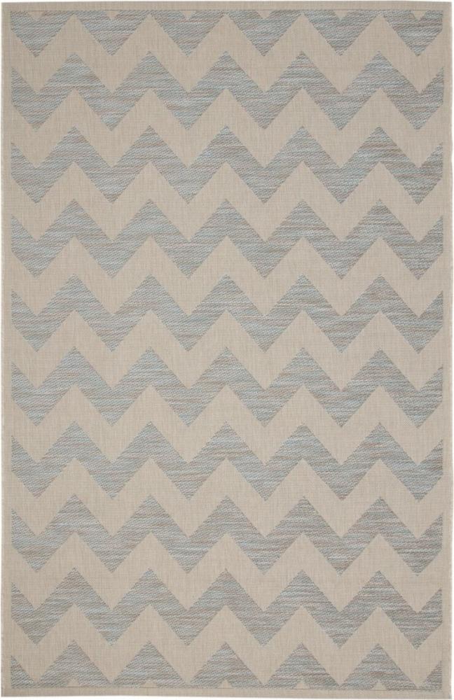 Dekoria Teppich Modern Chevron wool/ ice blue 160x230 cm Bild 1