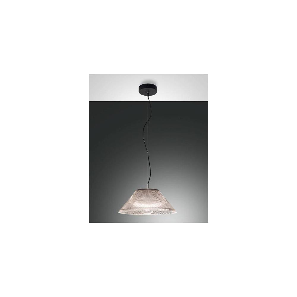 FABAS LUCE No. 3637-40-126 Pendelleuchte Salento Grau E27 Bild 1