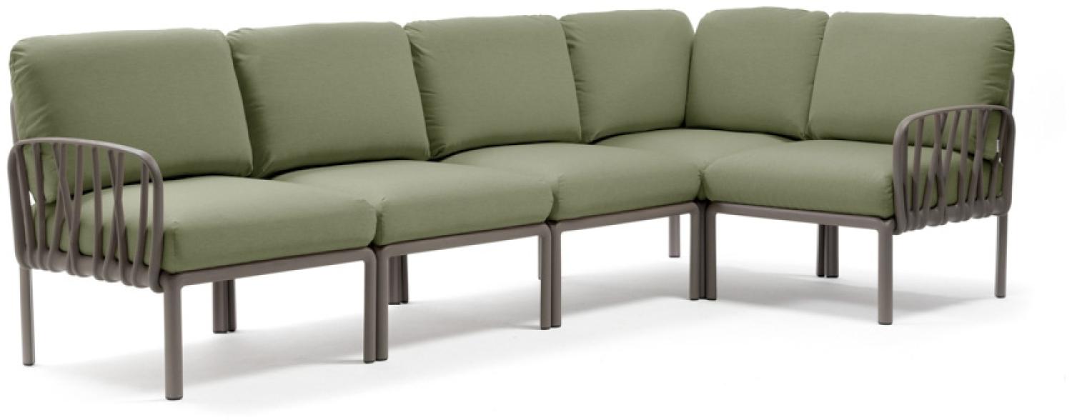 Komodo 5 Loungesofa Kunststoff (Tortora / giungla Sunbrella® *) Bild 1