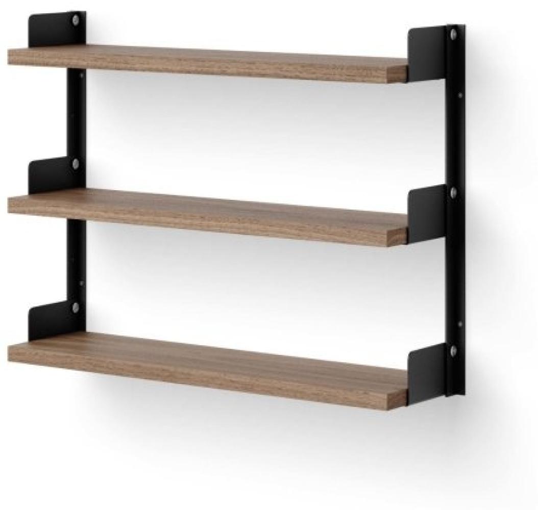 NEW WORKS Regal Tea Shelf Black/Walnut 41943 Bild 1