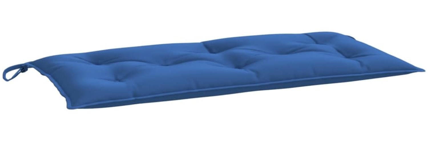vidaXL Gartenbank-Auflage Blau 110x50x7 cm Oxford-Gewebe 361821 Bild 1