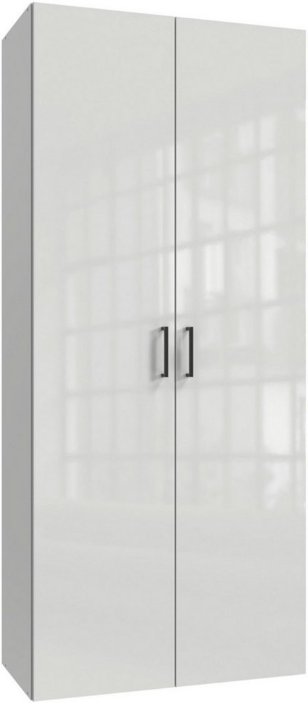 Wimex Kleiderschrank Mugano,in 8 Breiten,3 Höhen,2 Tiefen, viele Farben, Made in Germany (in Basic oder Premium Ausstattung) mit langen oder kurzen Griffen aus Metall, mit oder ohne Spiegel Bild 1