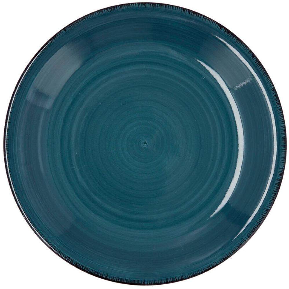 Dessertteller Quid Vita aus Keramik Blau (19 cm) (12 Stück) Bild 1