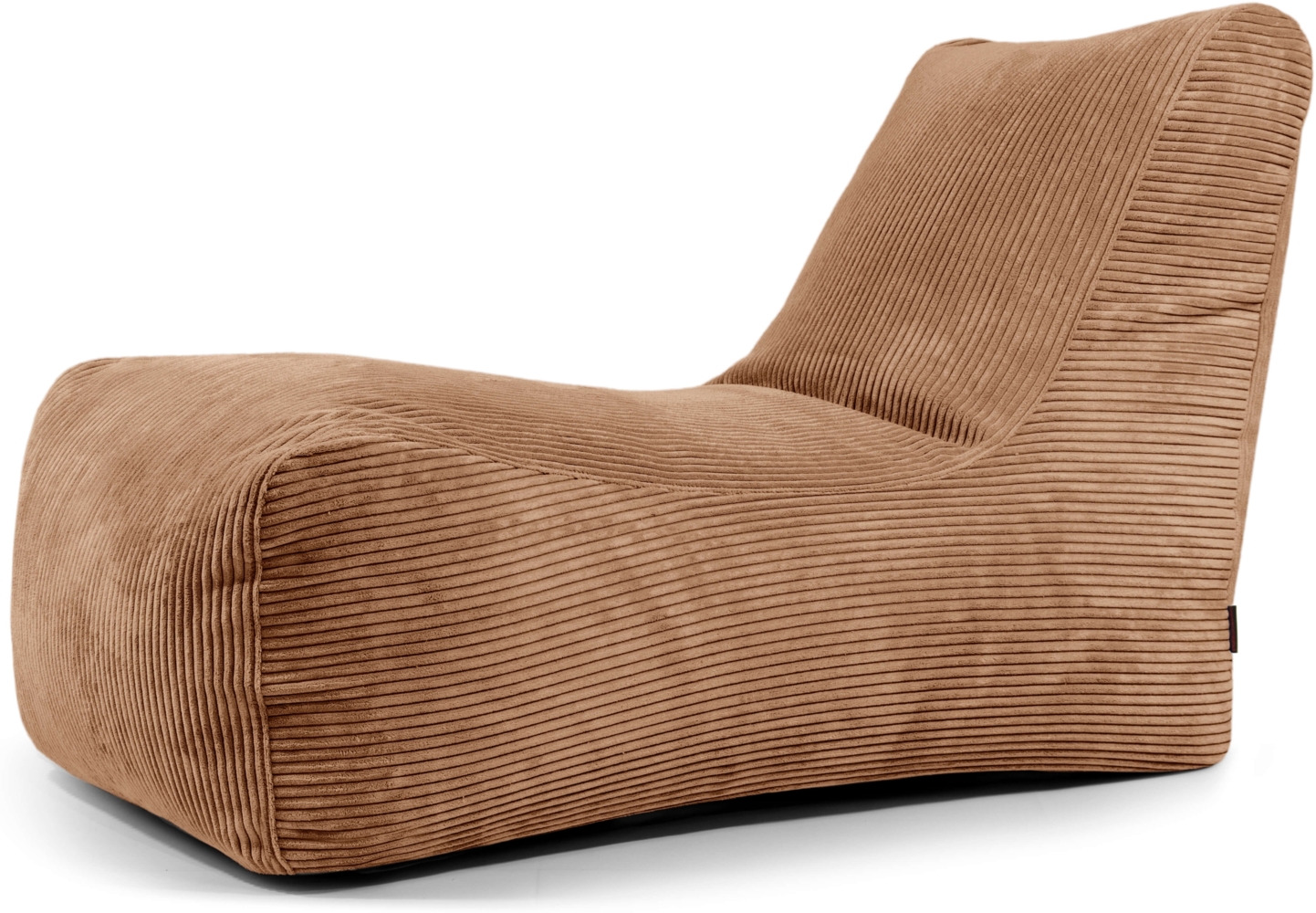 Sitzsack ‘Lounge‘, Bezugstoff - Waves, 100% Polyester, Sand, 80x135x80 cm cm. Bild 1
