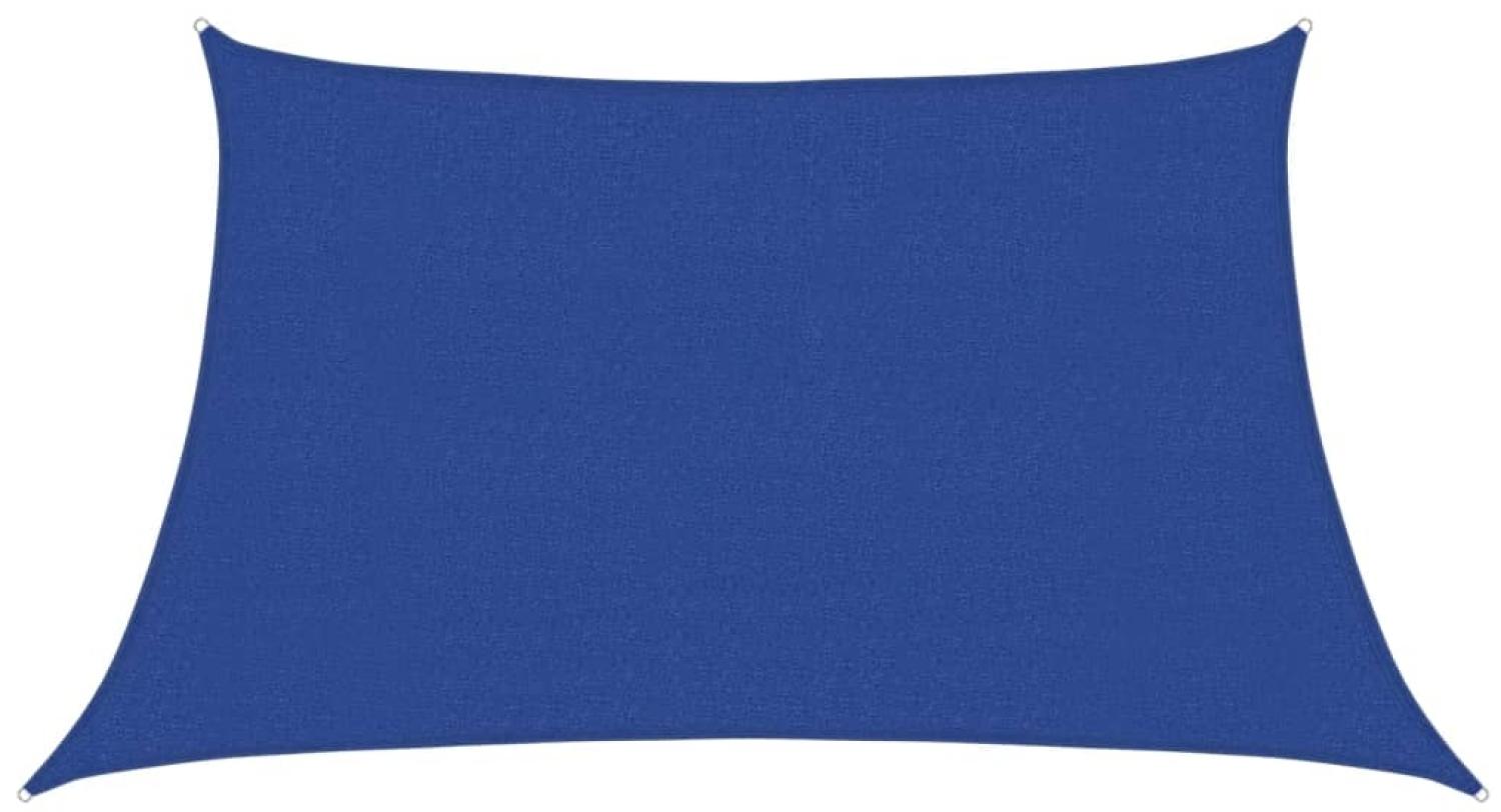 vidaXL Sonnensegel 160 g/m² Blau 3/4x2 m HDPE 311543 Bild 1