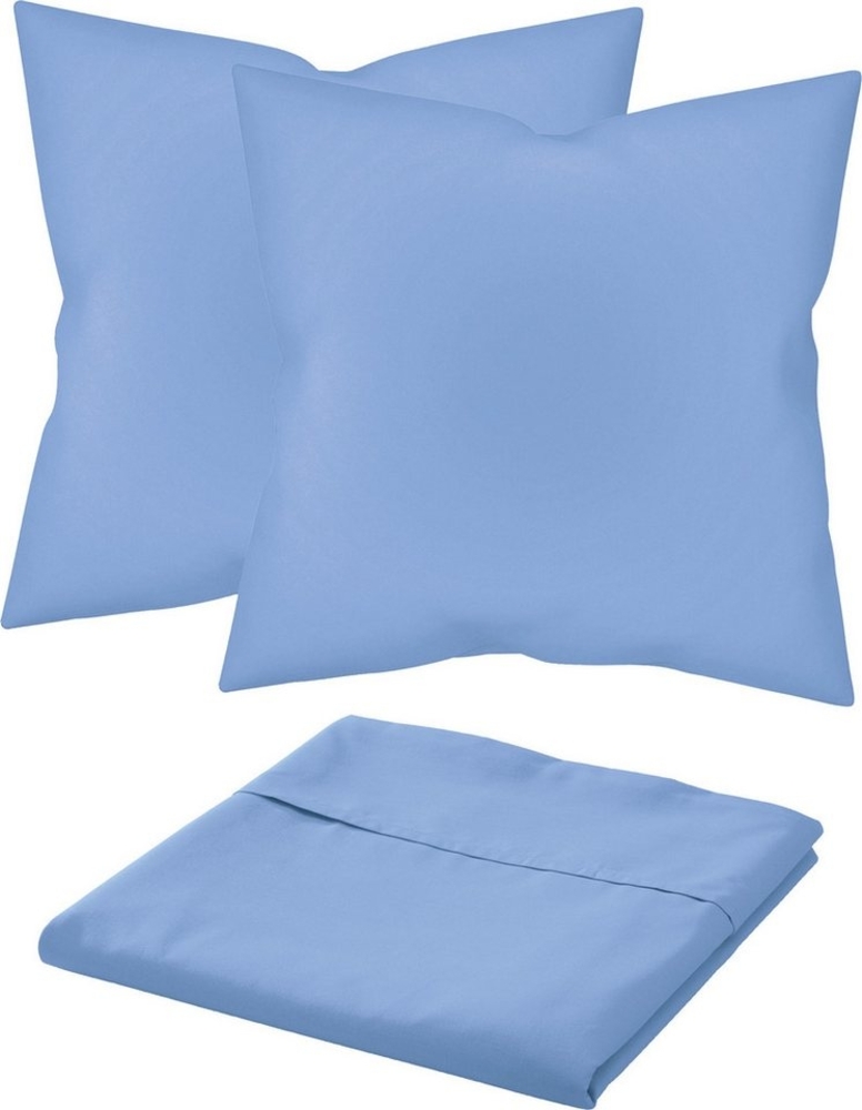 Erwin Müller Bettwäsche Sommer-Set "Würzburg" 3-tlg, Renforcé, Uni Bild 1