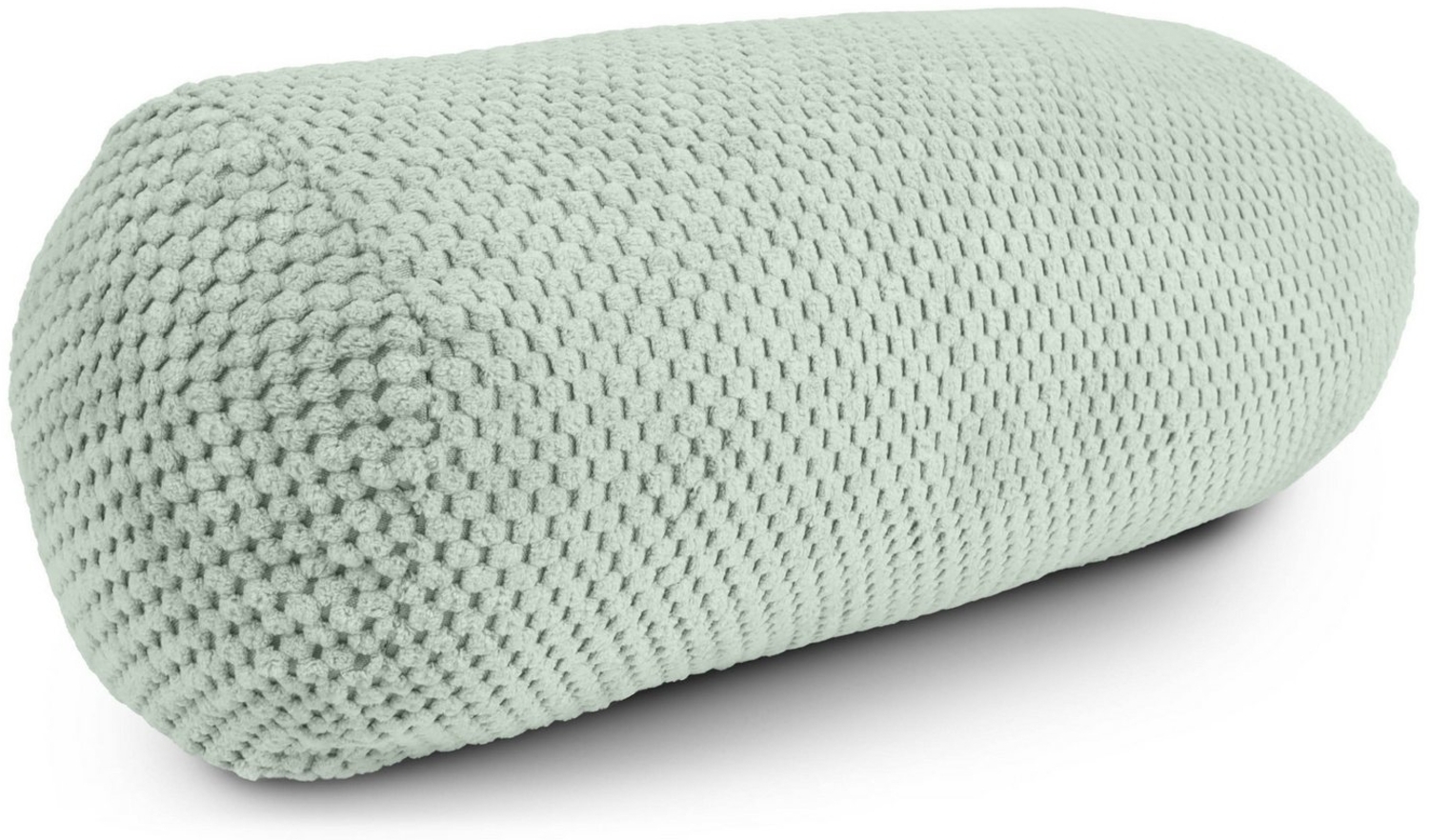 Amilian Nackenrolle 15x40 cm - Kissenrolle mit Bezug - ideal als Dekokissen - Nackenstütze, Kissen mit Bezug, Bettrolle mit abnehmbarem Bezug, Lagerungskissen - Sofakissen - Kissen Bild 1