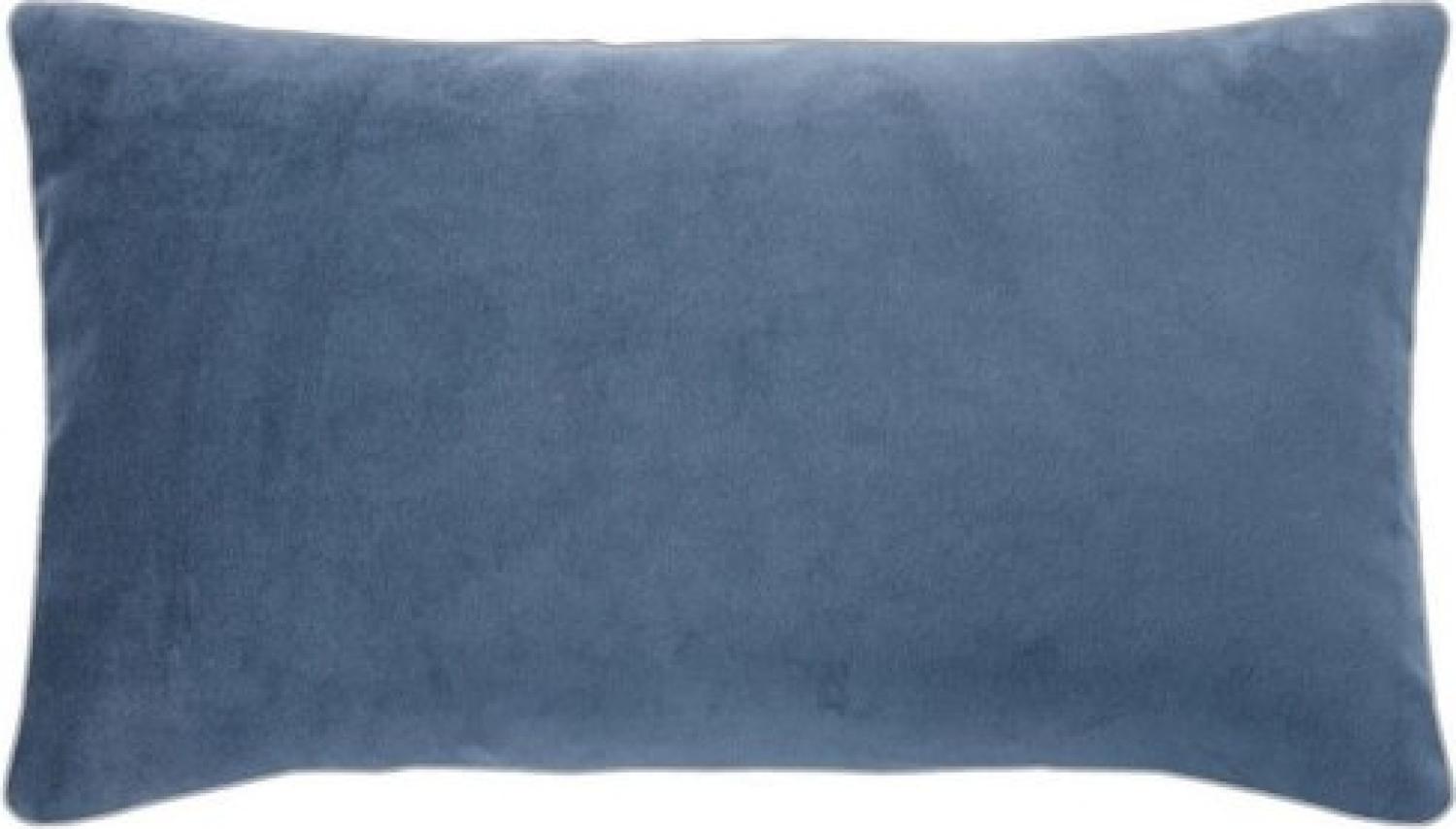 pad Kissenhülle Samt Smooth Dusty Blue (25x50cm) 10424-K20-2550 Bild 1