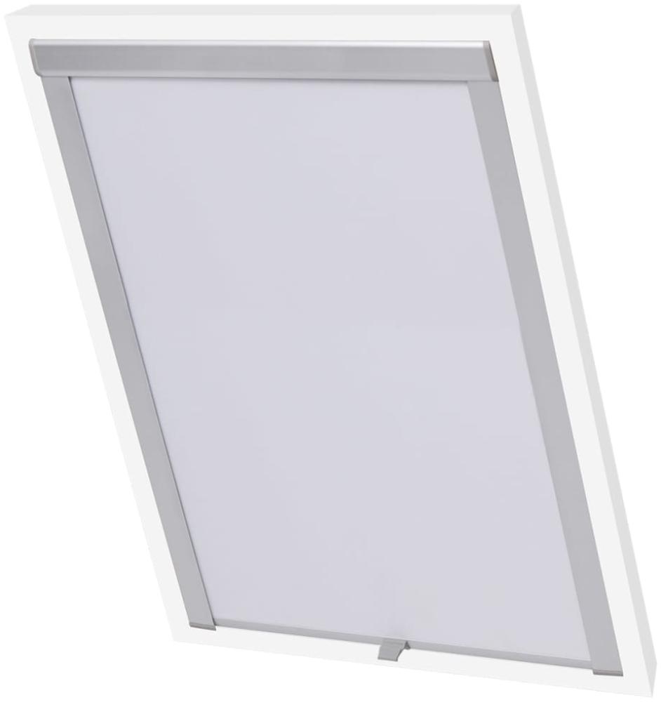 vidaXL Verdunkelungsrollo Weiß PK06 133509 Bild 1