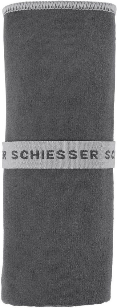 Schiesser Sporthandtuch Mario - 80 x 130 cm - Grau Bild 1