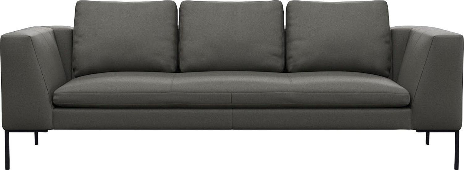 FLEXLUX 3-Sitzer Loano, superbequemer Sitzkomfort durch Kaltschaum im Sitz, modernes Sofa, frei im Raum stellbar, lose Kissen Bild 1