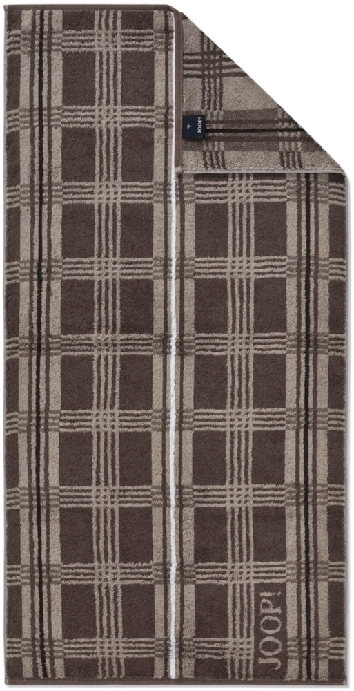 JOOP! Handtücher Checks Checked Graphit 1685 36 80 x 150 cm Bild 1