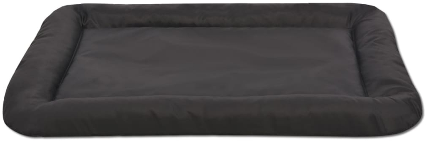 vidaXL Hundebett Größe L Schwarz Bild 1