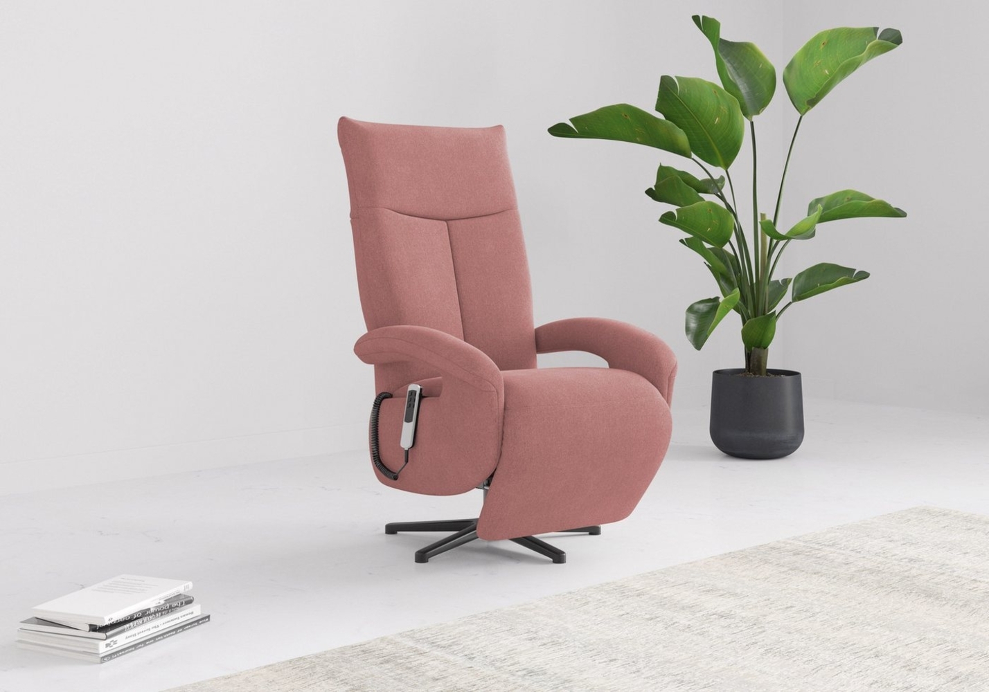 sit&more TV-Sessel TV Dance, wahlweise manuell oder elektrischer Funktion mit Akku Bild 1