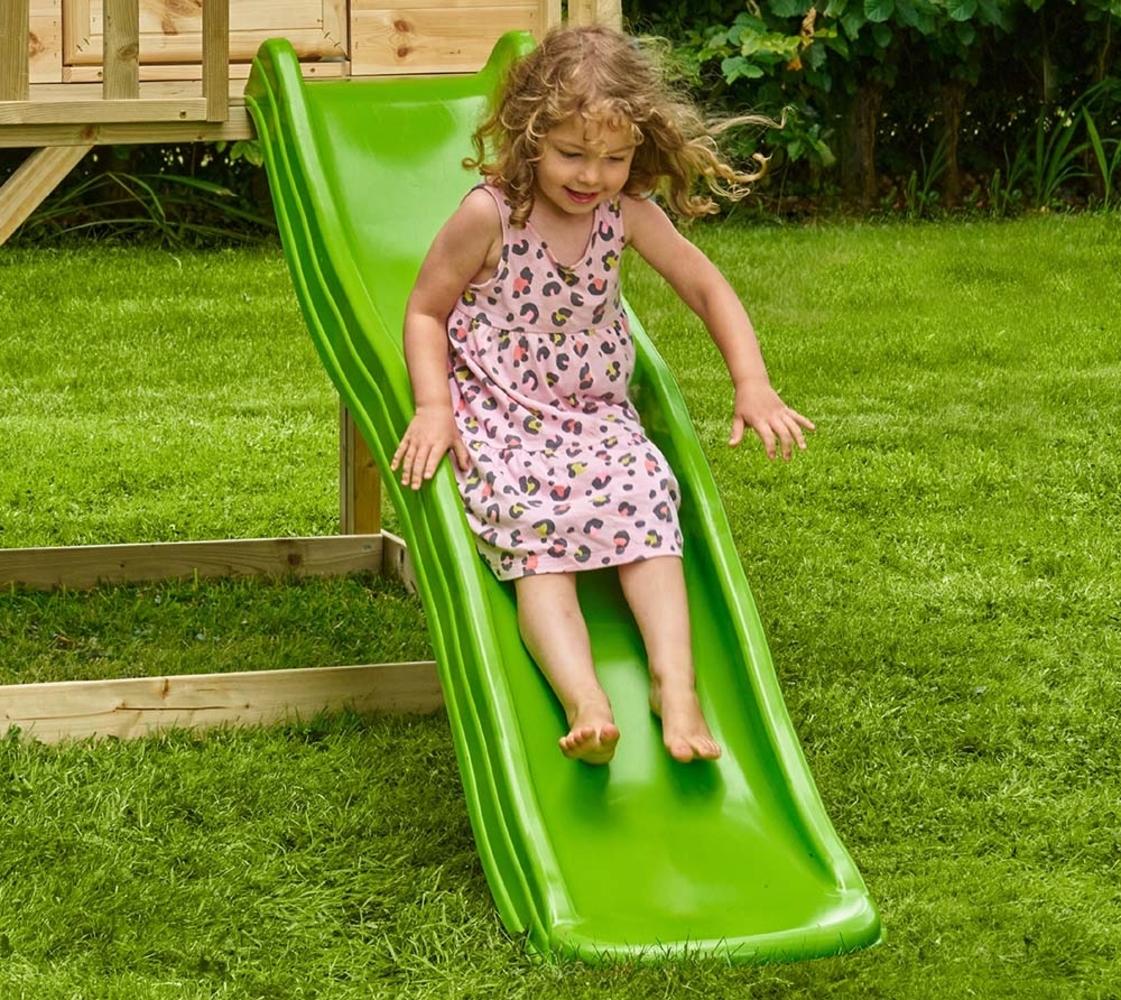 Zwerkules Villa 1 | Kinder Stelzenhaus mit Rutsche Bild 1