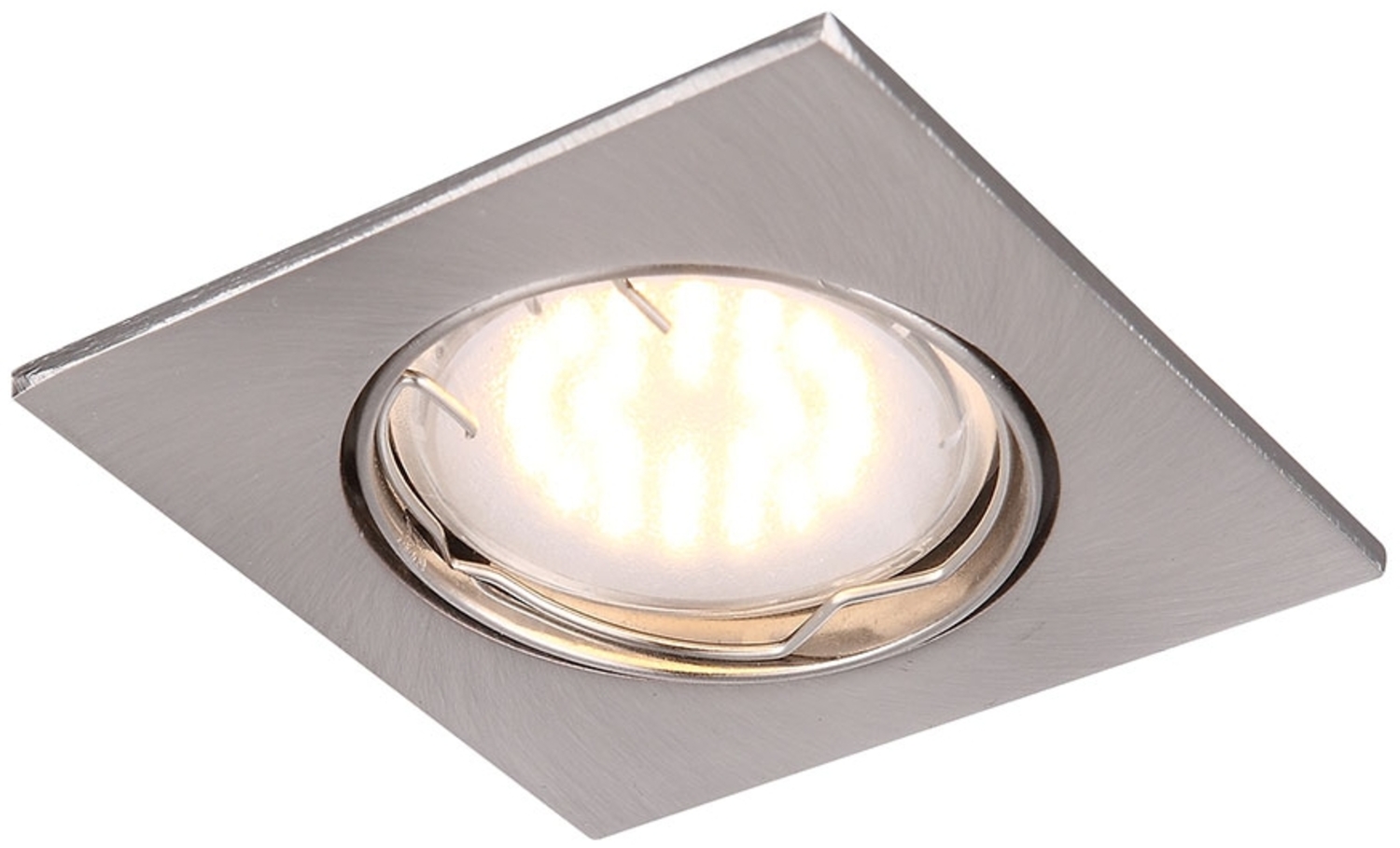 LED Einbaustrahler, Aluminium, beweglich, L 8 cm Bild 1