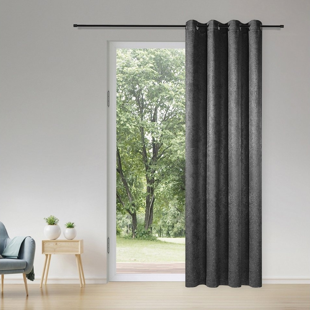 Gerster Vorhang Lavina, Ösen (1 St), blickdicht, Blickdichter Ösenschal "Lavina" Bild 1