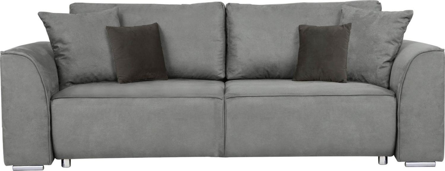 INOSIGN 3-Sitzer Beatrice Schlafsofa, wahlweise auch mit Bettfunktion und Bettkasten, incl. 2 Zierkissen Bild 1