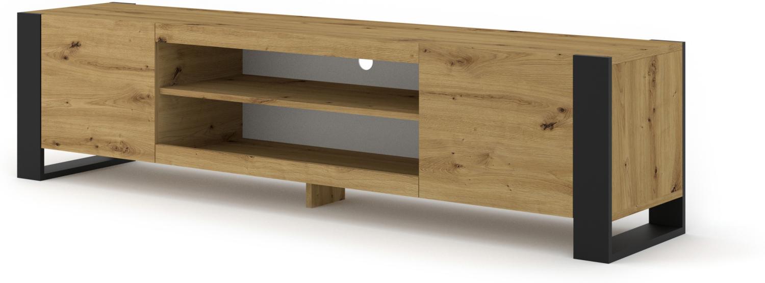 TV-Schrank MONDI Kommode 188 cm stehend, Artisan-Eiche Bild 1