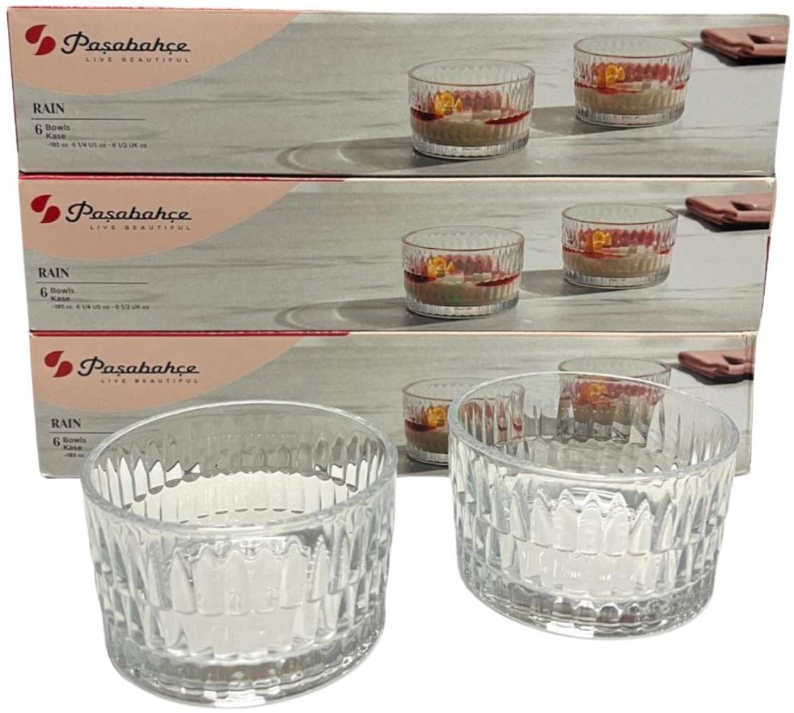 Pasabahce 6er Set Glasschale Knabberschale Snackschale Desserschal Nusschalee Bild 1