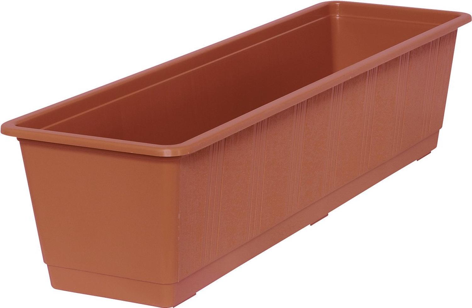 Geli Blumenkasten Standard 60 cm terracotta Bild 1