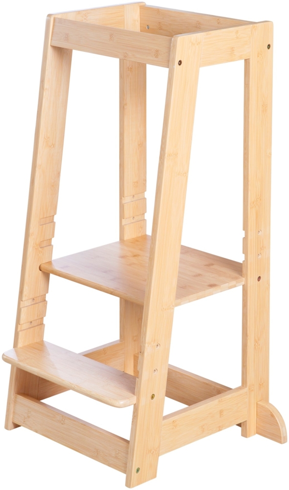 roba Lernturm - FSC® zertifiziert - ab 12 Monaten - HxBxT: 88 x 54x 43,5 cm - Bambus Bild 1