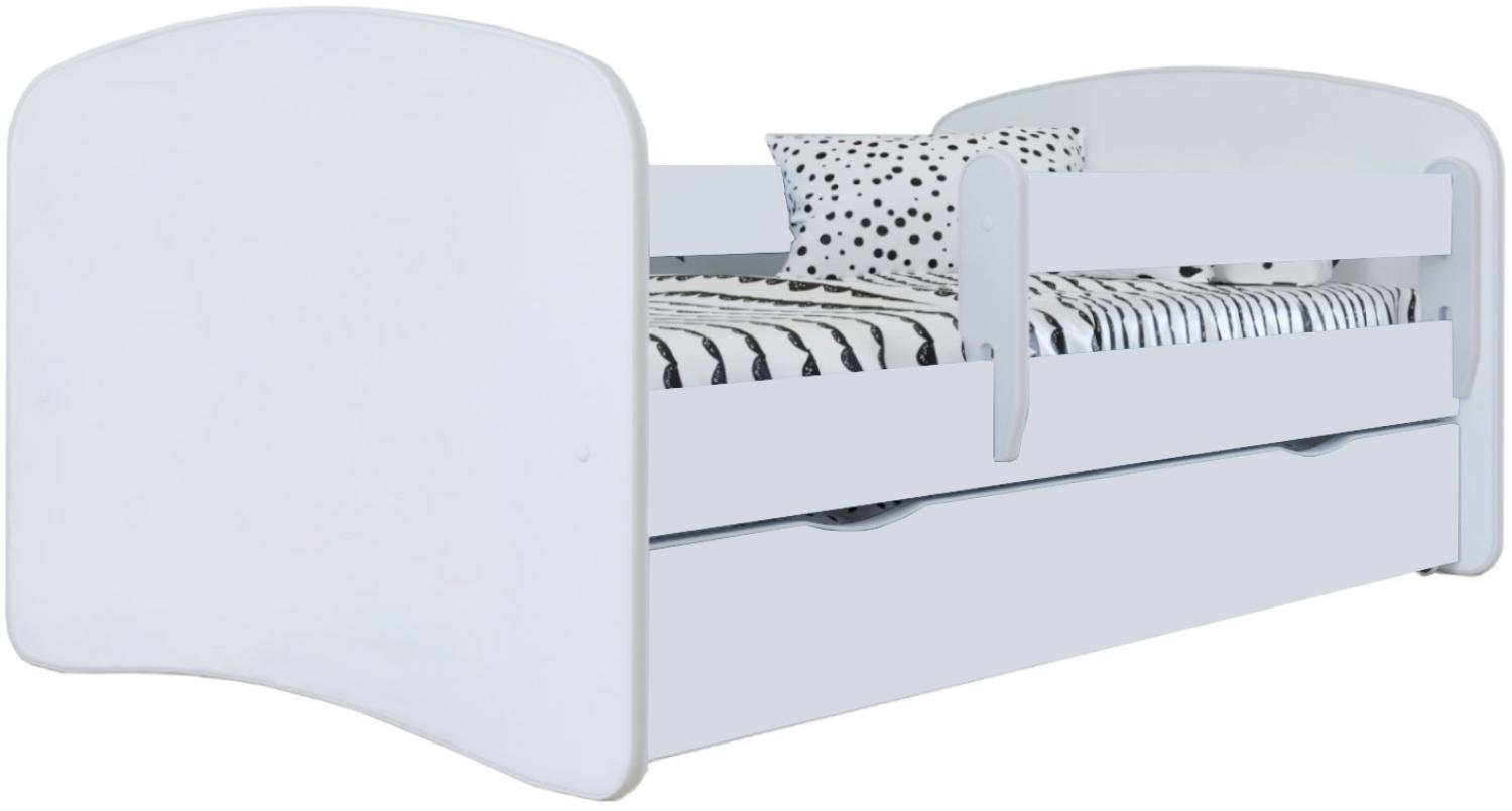Kinderbett Jona inkl. Rollrost + Matratze + Bettschublade 70*140 cm Bild 1