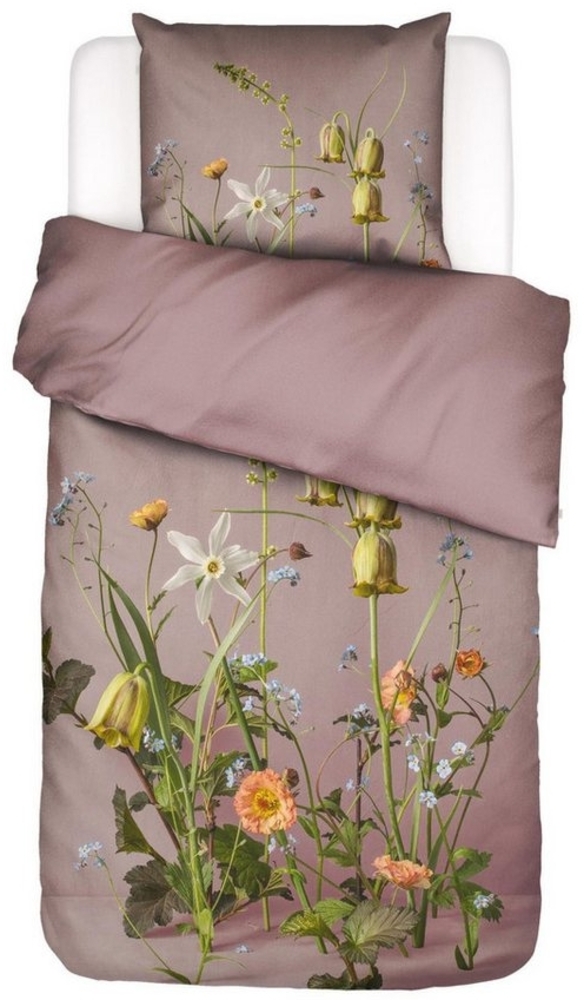 Essenza Bettwäsche Ficaria, Satin, 2 teilig, mit floralem Muster Bild 1