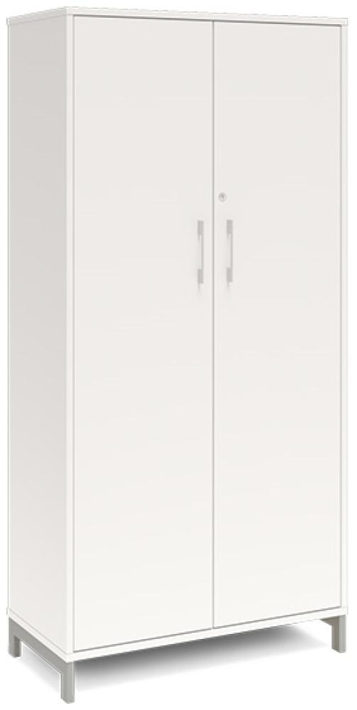 Büroschrank DNA 800x1660 mm Weiß 4A4 Bild 1