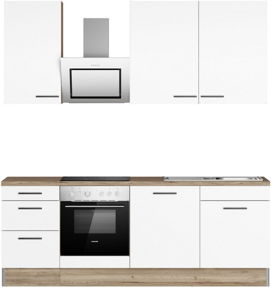 OPTIFIT Küchenzeile Fiona, Breite 230 cm, mit Hanseatic-E-Geräten in Premium oder Basic Bild 1