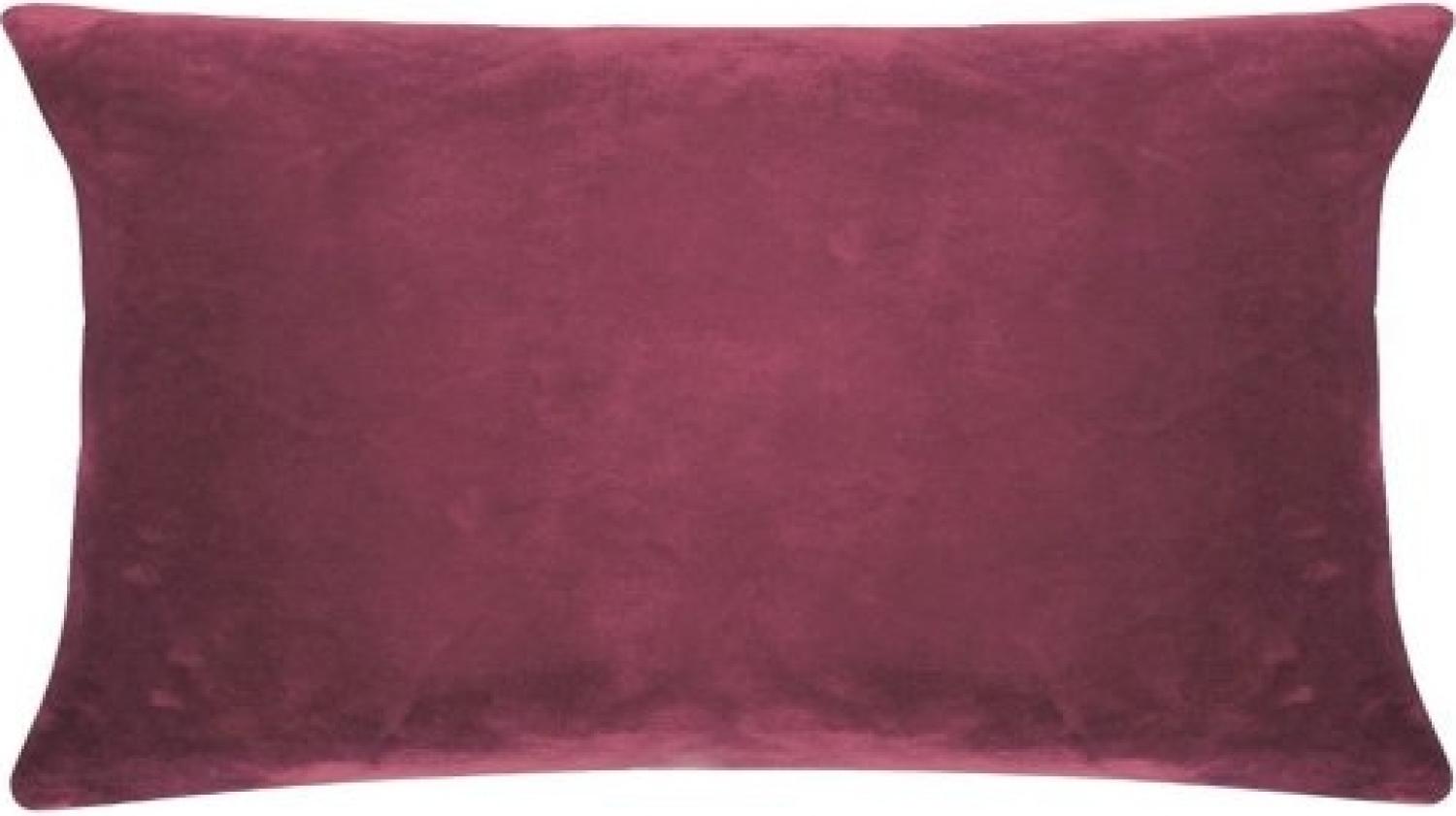 pad Kissenhülle Samt Smooth Fuchsia (25x50cm) 10424-M90-2550 Bild 1