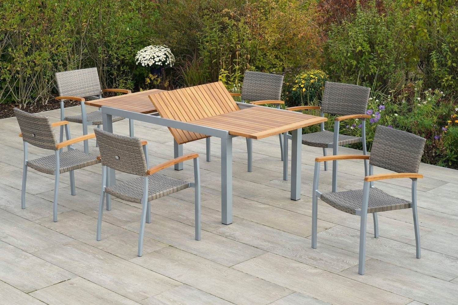 MERXX Garten-Essgruppe Silano, (7-tlg) Bild 1