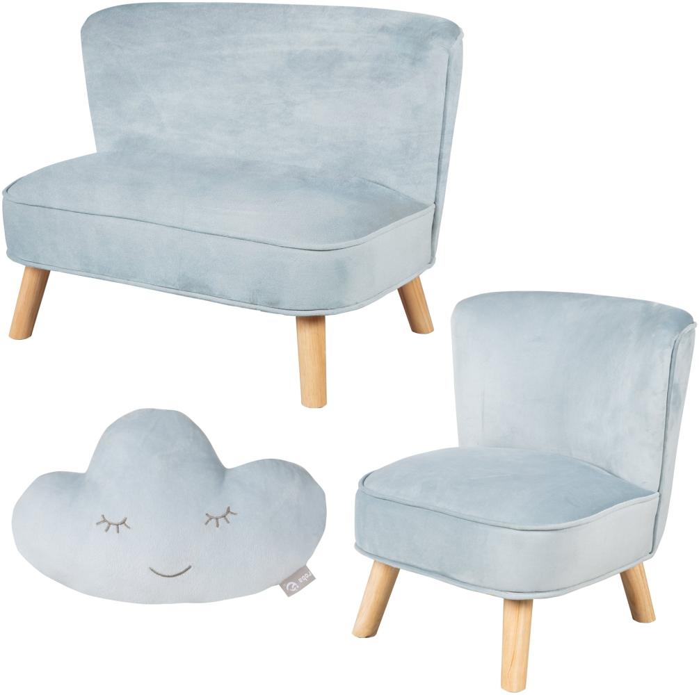 Roba 'Lil Sofa' Set groß, hellblau Bild 1