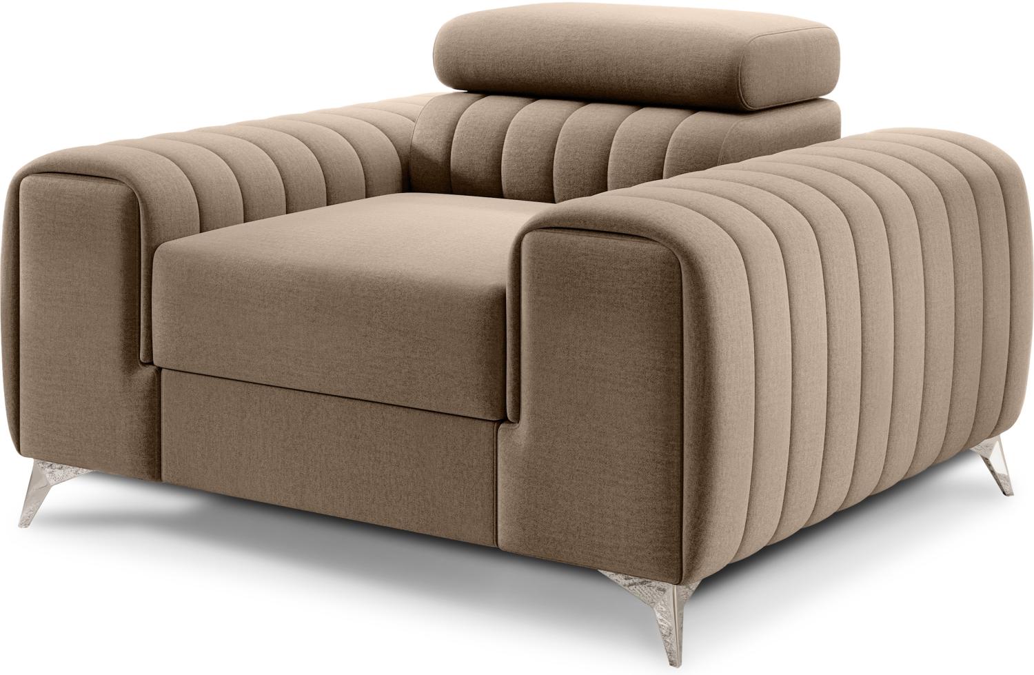 Laurence, Sessel, Stuhl, Beige Bild 1