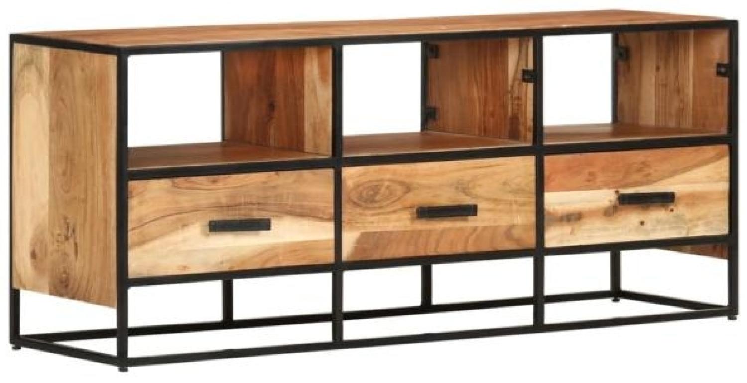 vidaXL TV-Schrank 110x30x45 cm Massivholz Akazie [327448] Bild 1