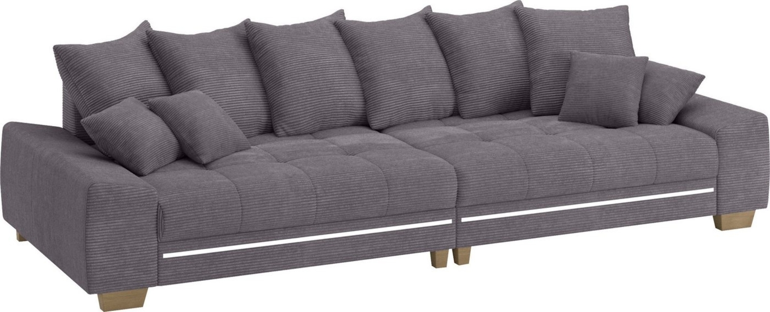 Mr. Couch Big-Sofa Nikita II, mit RGB-LED Beleuchtung, Kaltschaumpolsterung bis 140 kg belastbar Bild 1
