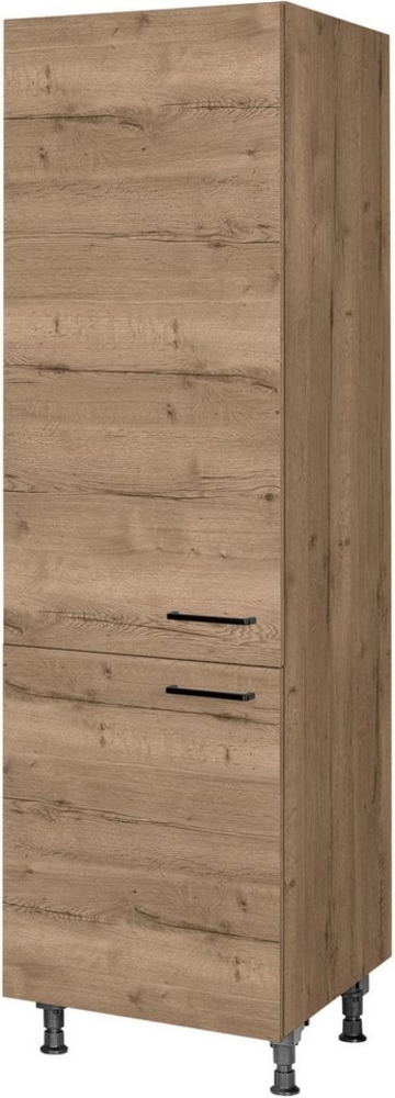 nobilia® Hochschrank "Structura", Ausrichtung wählbar, mit zwei Türen, vormontiert, Breite/Höhe: 60/216,6 cm Bild 1