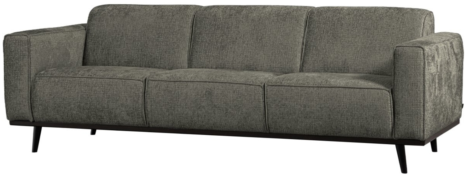 Sofa Statement aus Struktursamt 230 cm, Frost Bild 1