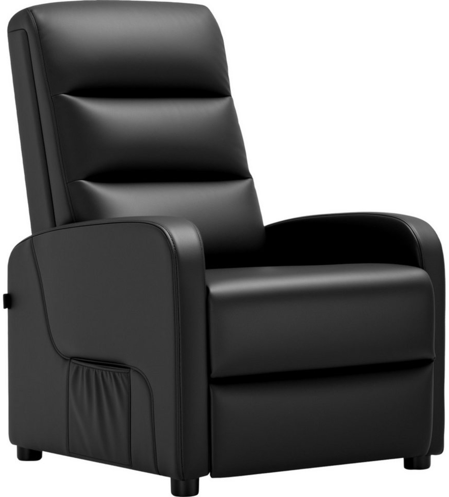 COMHOMA Relaxsessel Fernsehsessel mit Verstellbarer Rückenlehne bis 160° mit Federkissen Bild 1