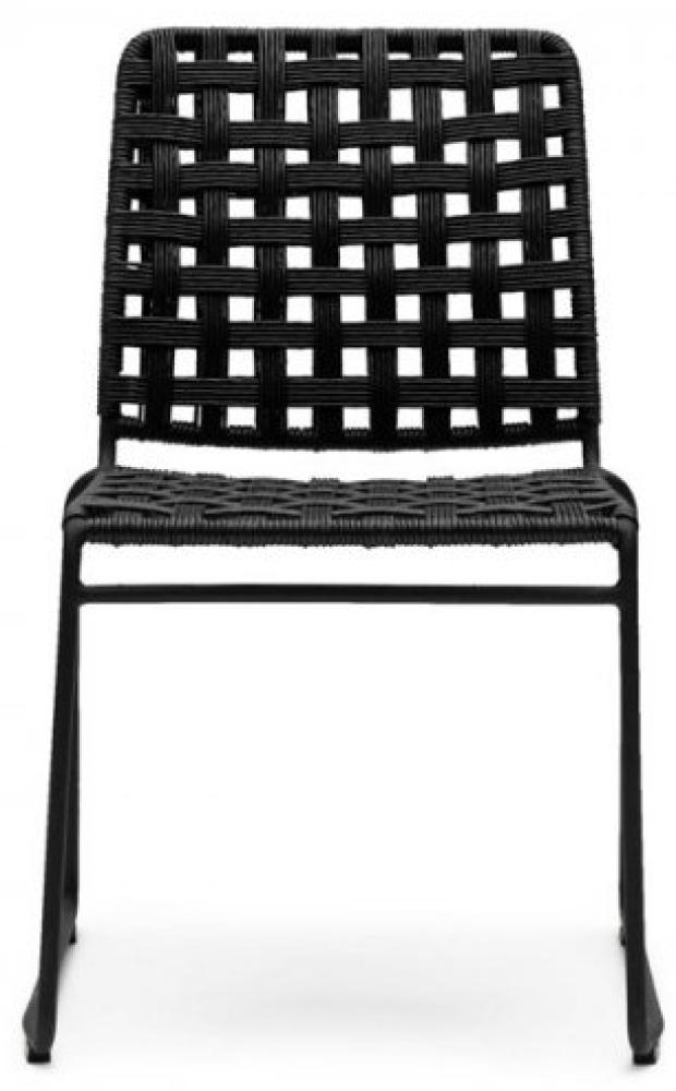 Riviera Maison Outdoor Stuhl Christopher Chair Lava stapelbar 472420 Bild 1