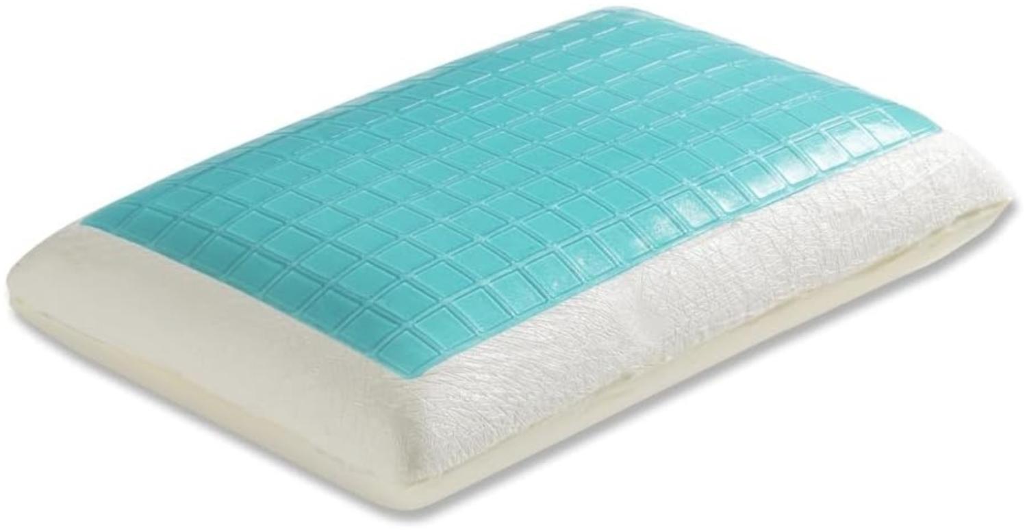 Mayaadi-Home Memory Orthopädisches Kissen mit Gel - 60x40x15cm - gegen Nackenschmerzen - Visco Memory Foam – NY5-07K Bild 1