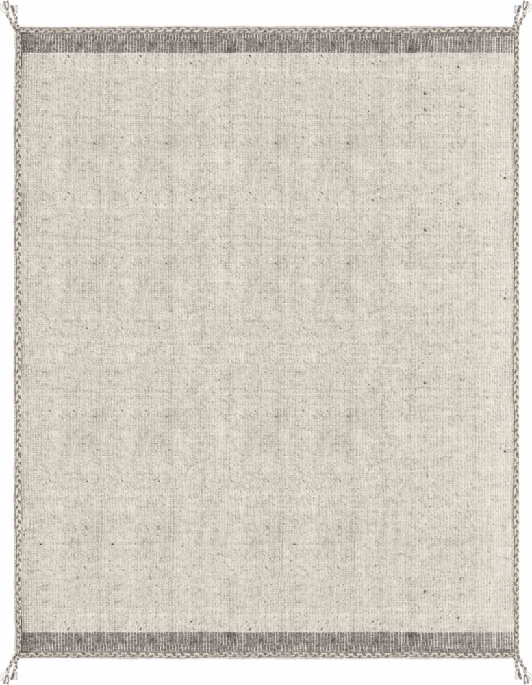 Teppich Chathu aus Baumwolle Beige, 200x300 cm Bild 1