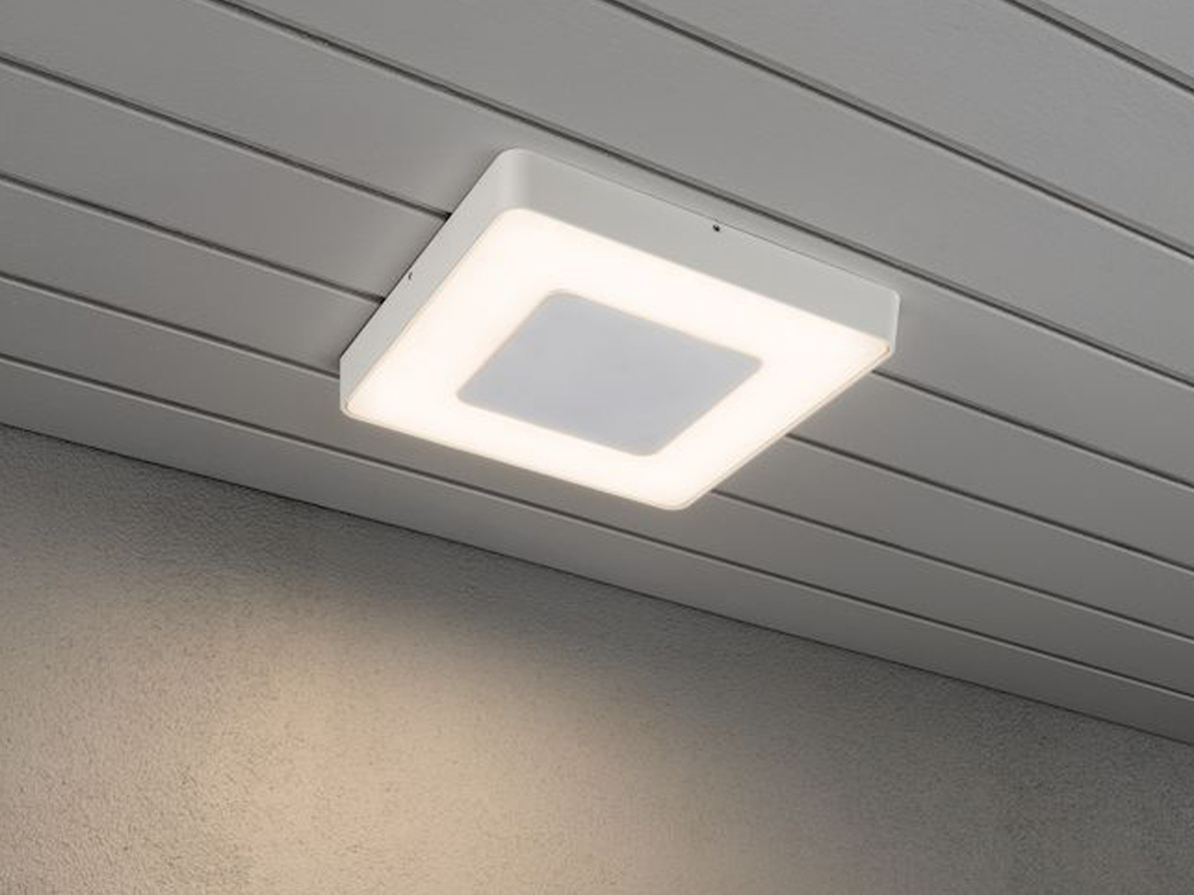KONSTSMIDE No. 7986-250 Aussenwand- und Deckenleuchte Carrara LED 3000 K weiß dimmbar Bild 1